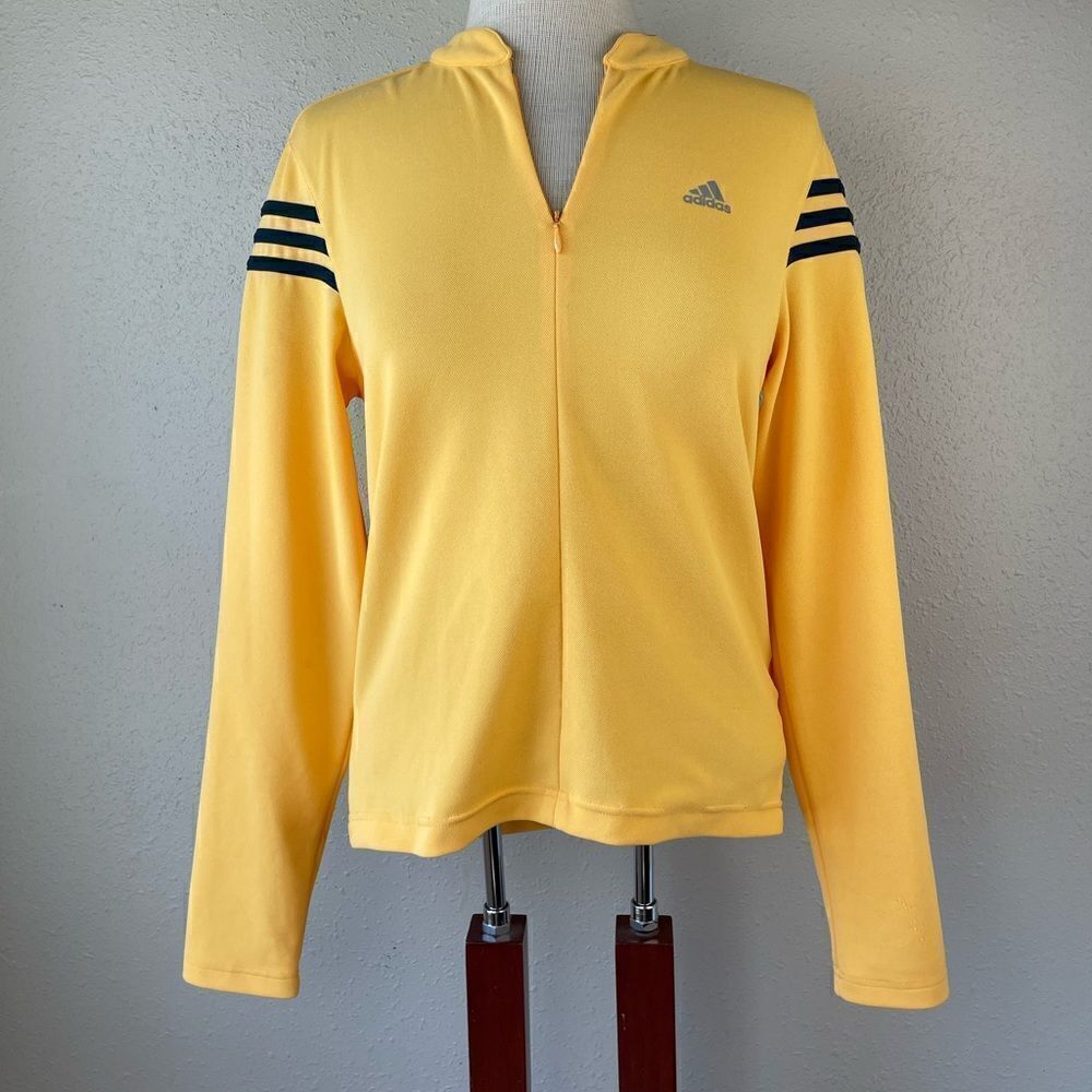 Adidas Retro Quarter Zip Pullover Size M EUC